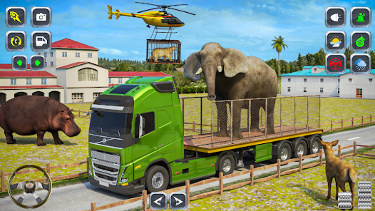 Real Animal Cargo Truck Game screenshot