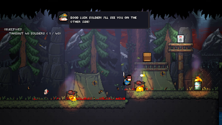 Gunslugs: Rogue Tactics screenshot