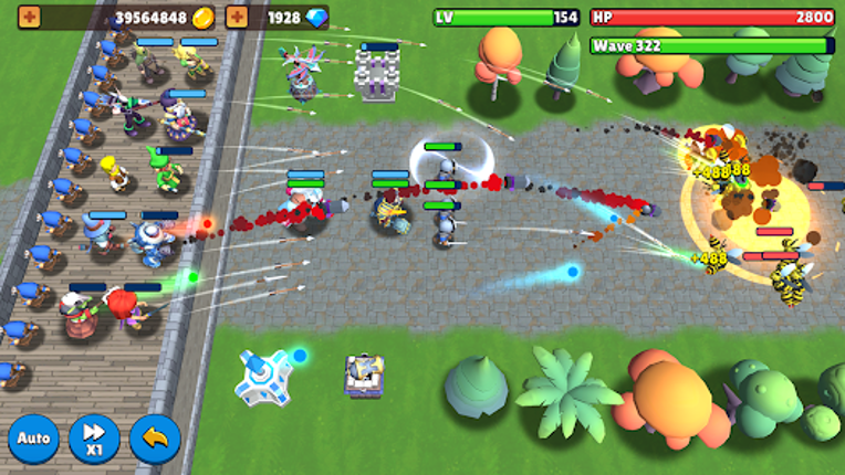 Wall Castle: Tower Defense TD screenshot