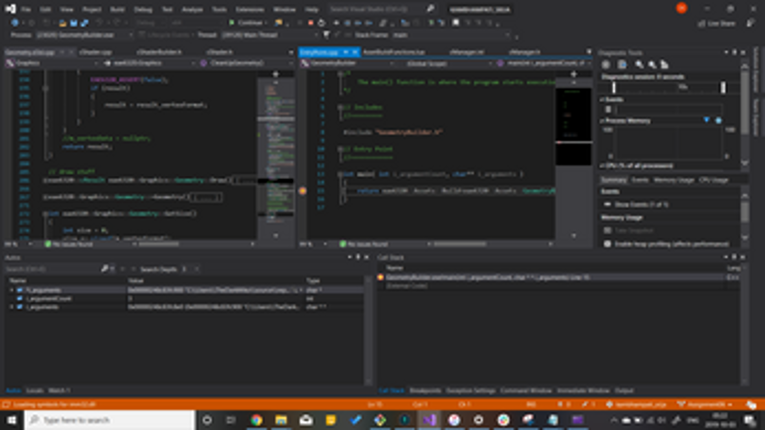 EAE Game Engineering II Assignment 06 Image