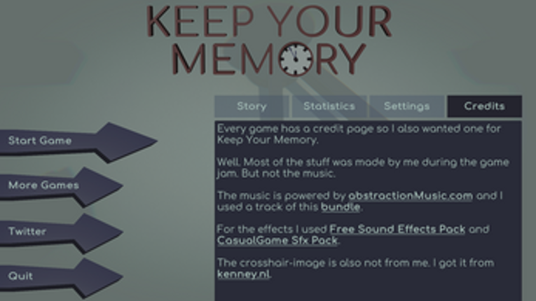 Keep Your Memory screenshot