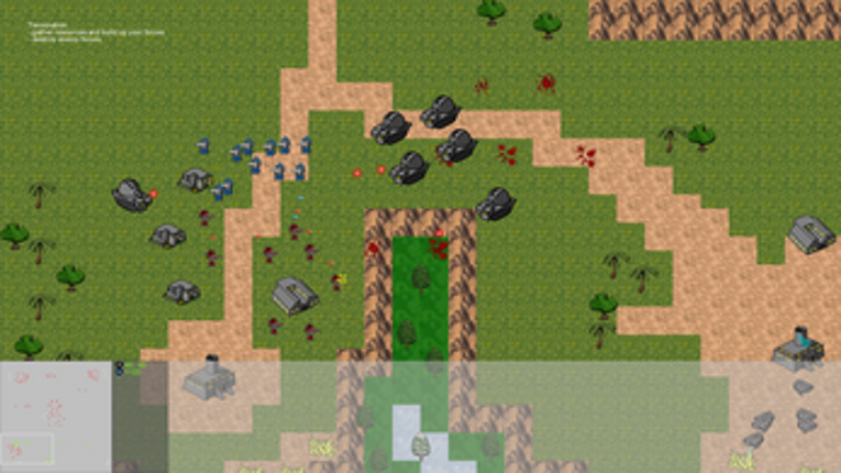 LudumDare52 - Harvest Construct Produce Destroy screenshot