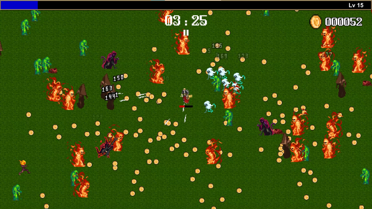 Games like Vampire Hunters Survival WebGL