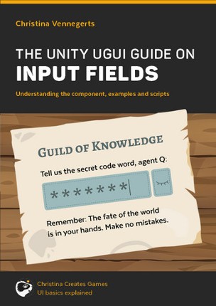 Input Fields - The Unity UGUI Guide screenshot