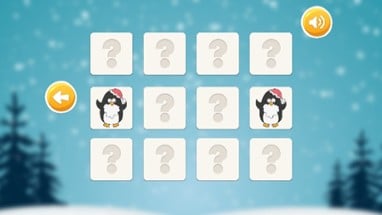 Penguin Memory Matching Kids and Toddler Games Image