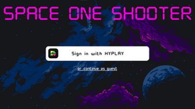 Space One Shooter Image