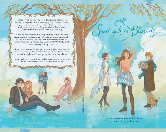 Sweet Girls & Bluebirds Image