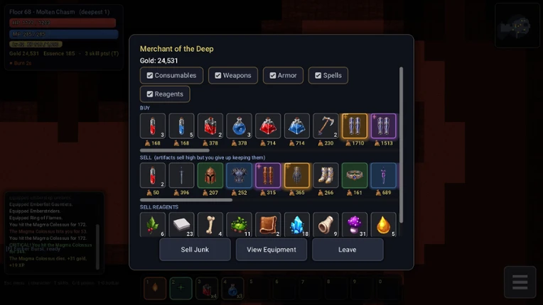 The Ancient Caverns screenshot