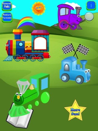 Train Games for Colors 1 2 3 Image