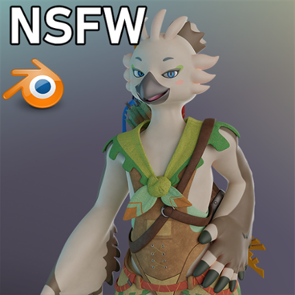 Wind sage birb model (Blender) Image