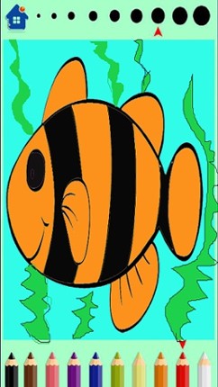 Animals Zoo Kids Coloring Book Image
