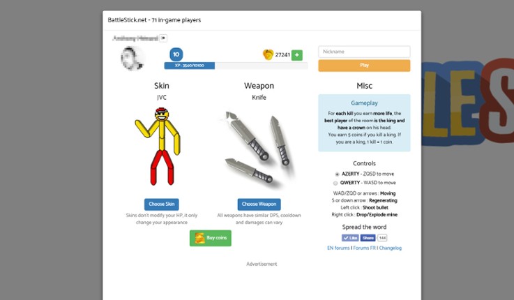 Battlestick screenshot