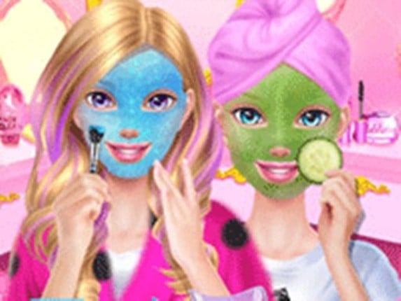 Best Friends Sleepover Party - Makeover Game Game Cover