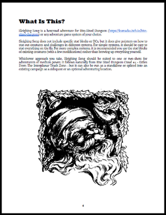 Bite-Sized Dungeon Crawl #5 - Sleighing Song Of The Murderclaus Image