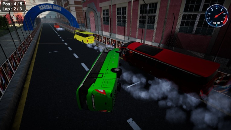 Bus Simulator Racing Multiplayer Game Image
