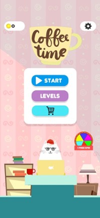 Coffee Time Cat screenshot