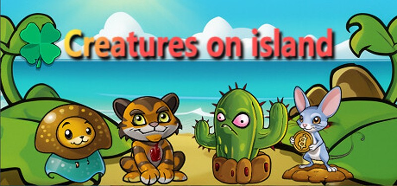 Creatures on island Image