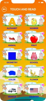 English Alphabet Learning 123 screenshot