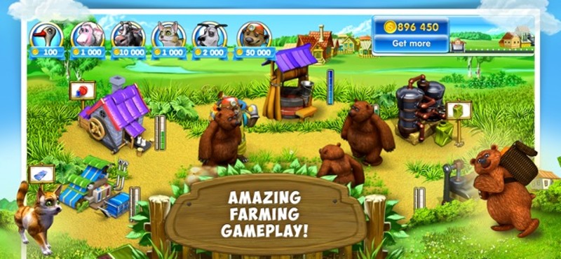 Farm Frenzy 3: Village Lite screenshot