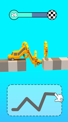 Car Climber: Draw Bridge 3D screenshot