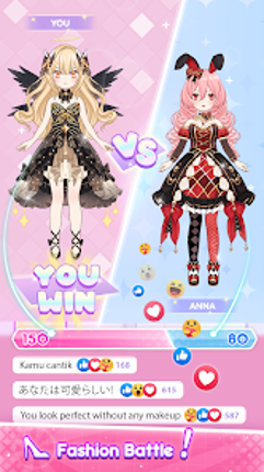 Anime Dress Up & Makeup Doll screenshot