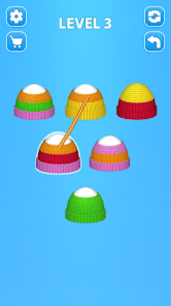 Cozy Knitting: Sorting games screenshot