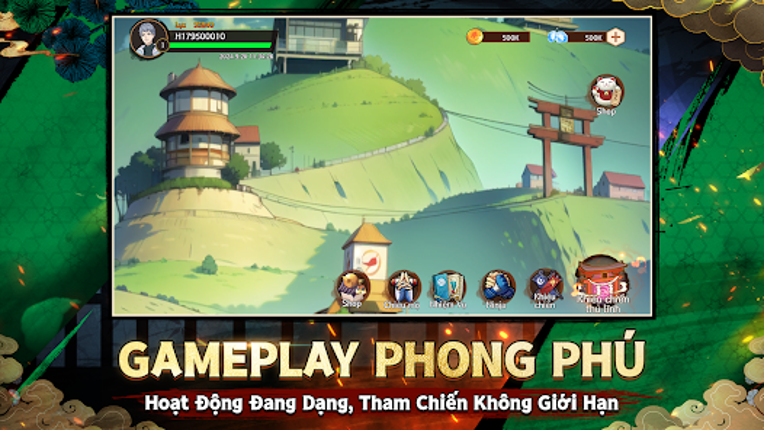 Làng Ninja 3D Mobile screenshot