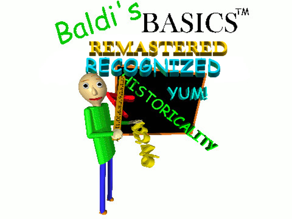 Baldi's Basics REMASTERED Recognized Image