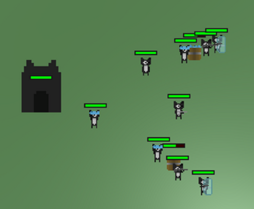 Cat War RTS screenshot