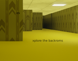 Explore The backrooms Game Image