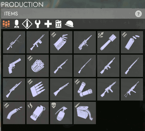 [Foxhole] Vanilla Item icons Image