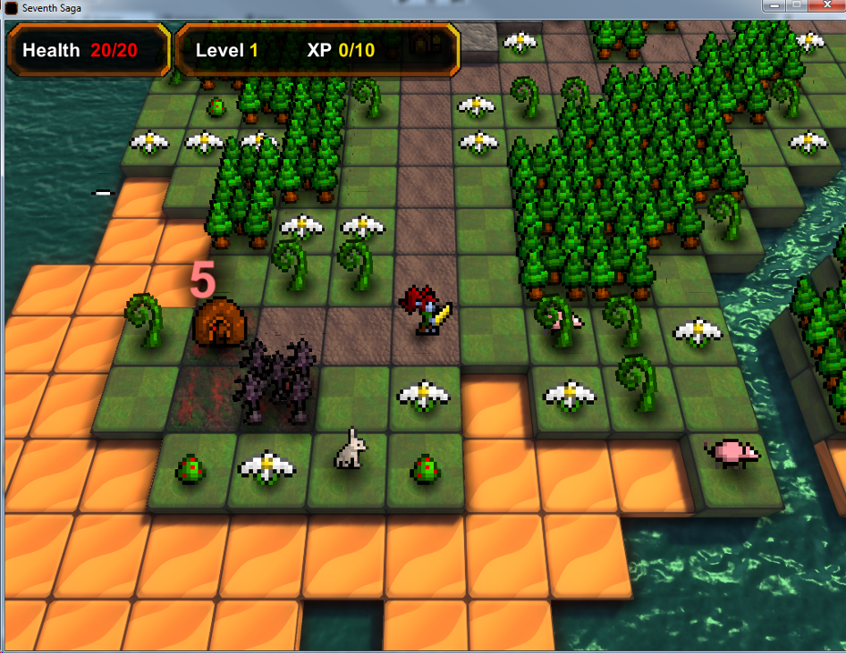 Games like Seventh Saga (7DRL)