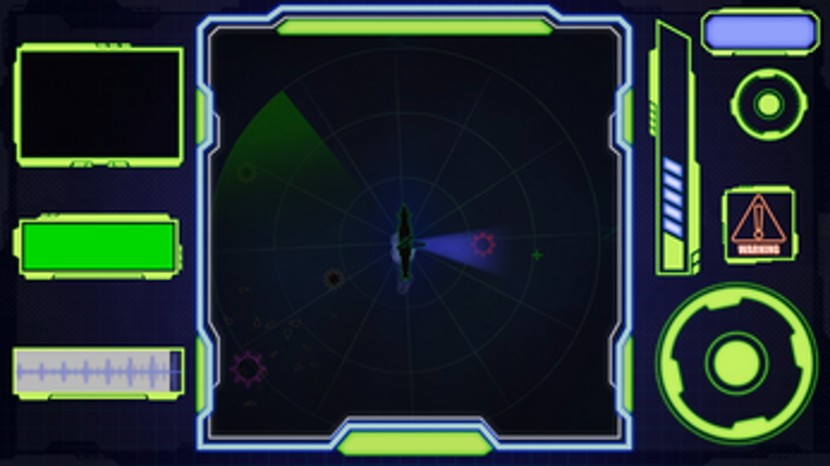 Sub Sonar Image