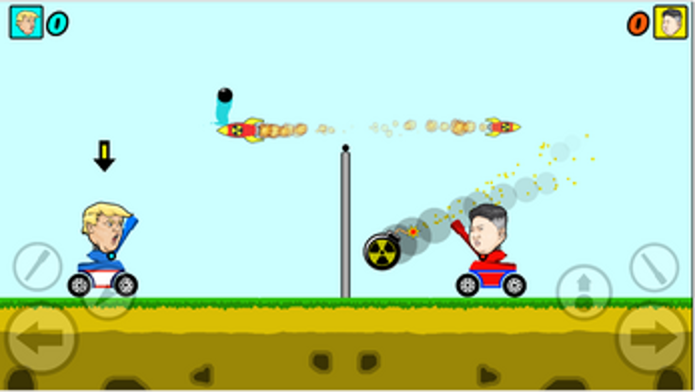 Trump Vs Jong UN screenshot