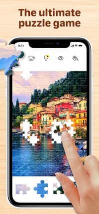 Jigsaw-Puzzle Pop Image