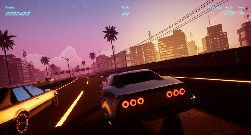 Neon Highways screenshot