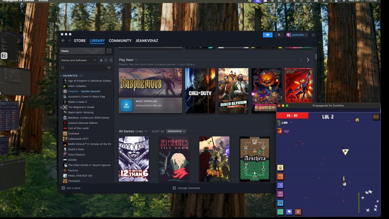 Propaganda vs. Zombies screenshot