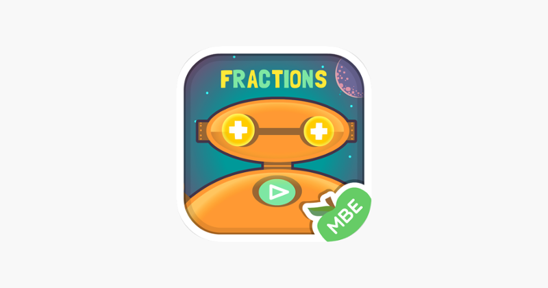 Robo Math Fractions Game Cover