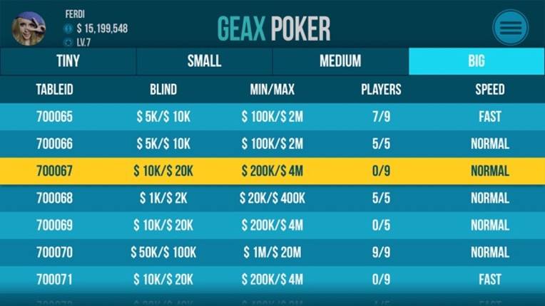 Texas Holdem Poker - Poker KinG - TV Image
