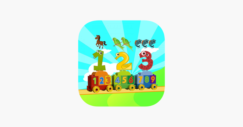 Toddler counting 123 - Touch the object To Start count for Preschool and kindergarten Image