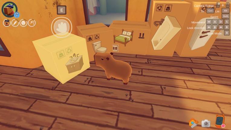 Capybara Hot Tub screenshot