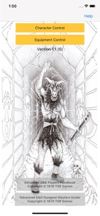 Character Gen for 1st Ed DnD screenshot