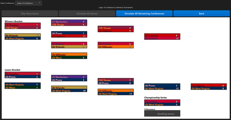College Baseball: Dynasty Builder screenshot