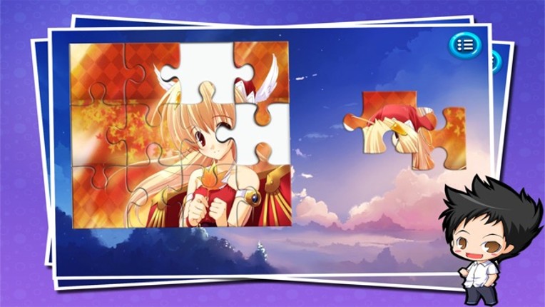 Cute Girl Anime Jigsaw Puzzle - Magic Amazing HD Puzzle screenshot