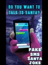 Fake SMS Santa Joke Image