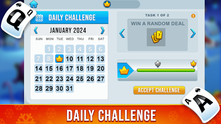 Forty Thieves Solitaire Game screenshot