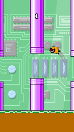 Flappy Nyan: flying cat wings screenshot