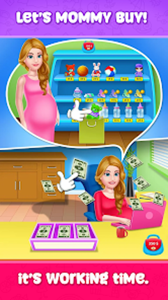 Mom and Newborn care game screenshot