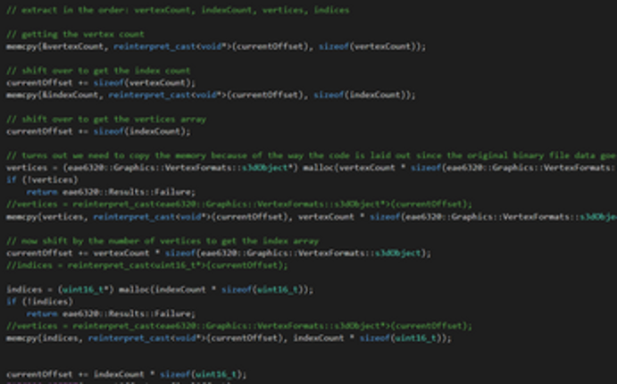 EAE Game Engineering II Assignment 08 Image