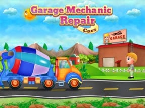 Garage Mechanic Repair Cars Image